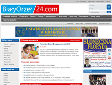 Tablet Screenshot of bialyorzel24.com
